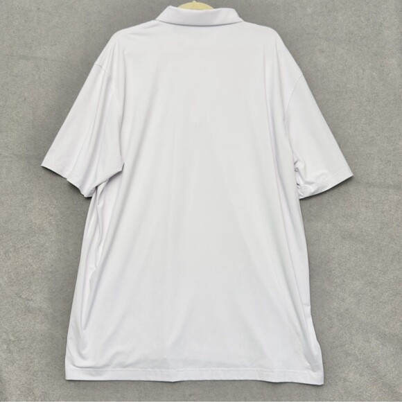 Full Turn Mens Performance Golf Polo 2XL White Old Palm Club Custom Logo Shirt - Picture 5 of 8